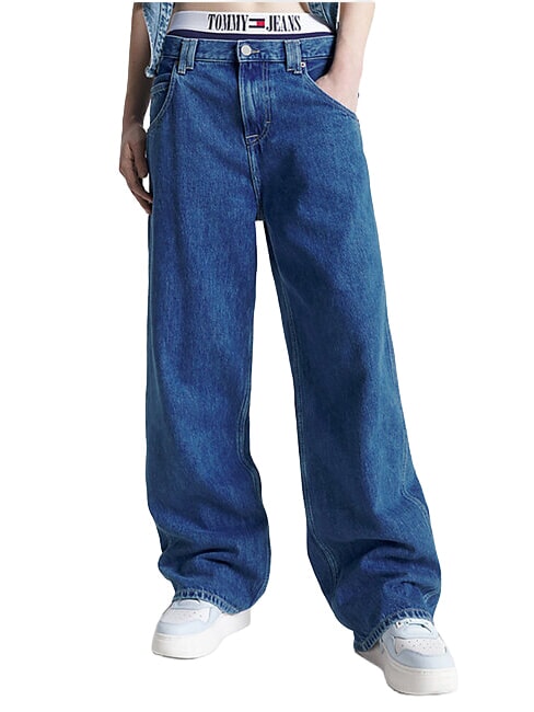 TOMMY JEANS DAISY Gro&szlig;e Baggie-Jeans mittlerer Denim - Damenjeans