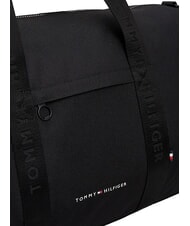 TOMMY HILFIGER TH REPREVE Reisetasche mit Schultergurt Schwarz - Reisetaschen - 4