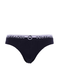 TRUSSARDI DOUBLE ELASTIC Packung mit 2 Slips Schwarz - Herrenslip - 2