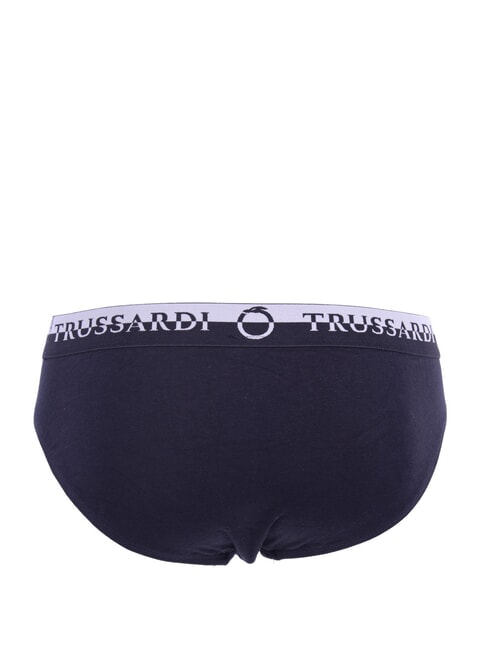 DOUBLE ELASTIC Packung mit 2 Slips Schwarz - Herrenslip