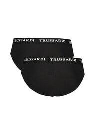 TRUSSARDI BRANDED ELASTIC Packung mit 2 Slips Schwarz - Herrenslip - 2
