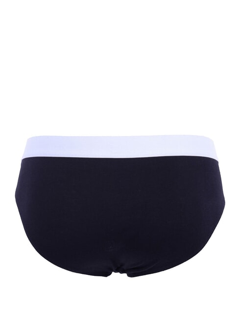 BASIC Packung mit 2 Slips Schwarz - Herrenslip