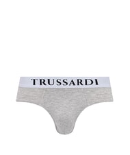 TRUSSARDI BASIC Packung mit 2 Slips grau meliert - Herrenslip - 2
