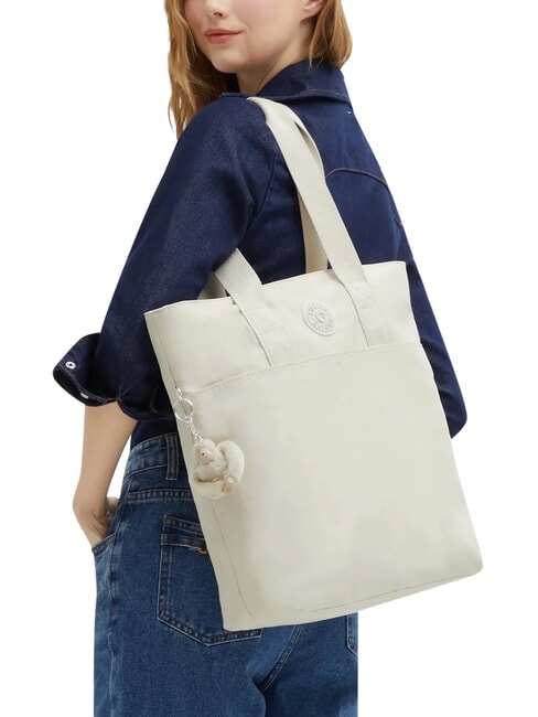 HANIFA B Umh&auml;ngetasche beiges Versteck - Damentaschen