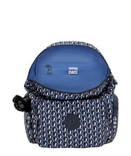 KIPLING CITY ZIP S Rucksack mit mehreren F&auml;chern 3D K Blau - Damentaschen - 3