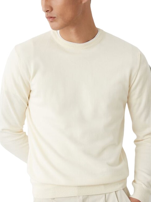 ORIGINALS SUPERFINE  Baumwollpullover Butter - Herrenpullover