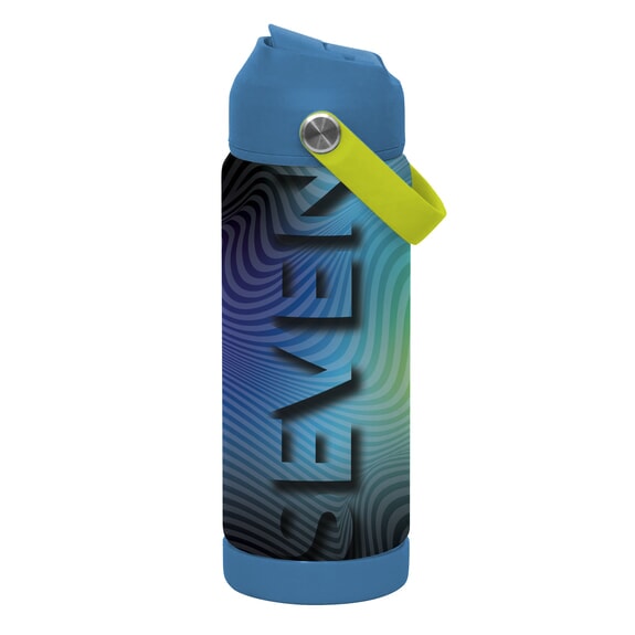 SPECIAL Thermosflasche, 500 ml, aus Stahl Glockenblume t&uuml;rkis - Thermosflaschen