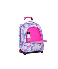 SJGANG JUNIOR 2-r&auml;driger Trolley-Rucksack, fest Englischer Lavendel - Rucks&auml;cke mit Trolleyfunktion - 2