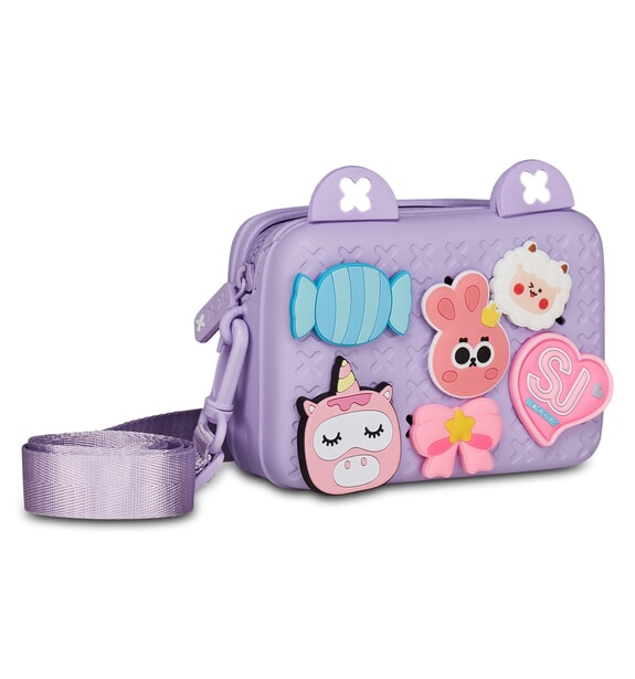 GIRLY PINS Umh&auml;ngetasche Englischer Lavendel - Taschen und Accessoires f&uuml;r Kids