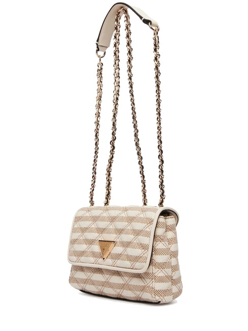 GIULLY 2 Mini-Tasche doppelt tragbar taupe / mehrfarbig - Damentaschen