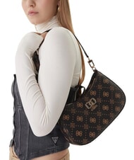 GUESS EMELIE LOGO Umh&auml;ngetasche Express-Logo - Damentaschen - 5