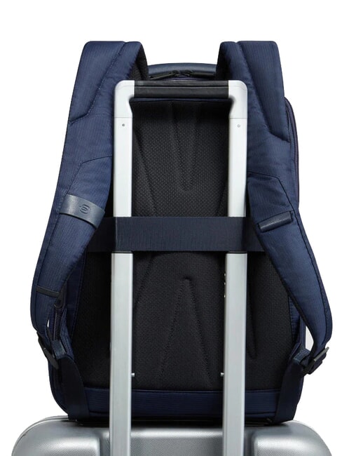 MARCEL Reiserucksack f&uuml;r PC und iPad blau/dunkelbraun - PC-Rucks&auml;cke