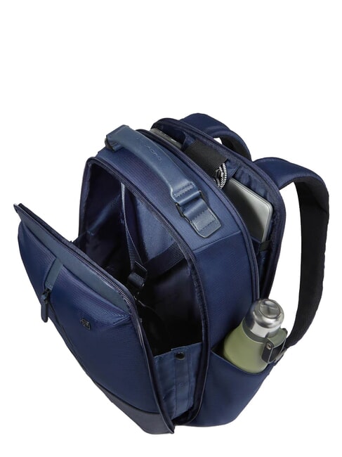 MARCEL Reiserucksack f&uuml;r PC und iPad blau/dunkelbraun - PC-Rucks&auml;cke