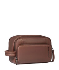 PIQUADRO CRONUS Kosmetikkoffer aus Leder - Beauty-Case