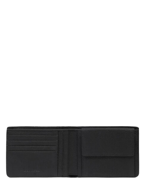 CRONUS Geldb&ouml;rse mit M&uuml;nzfach Schwarz - Brieftaschen Herren