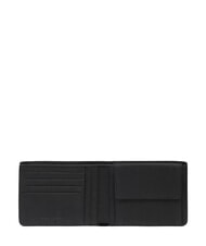 PIQUADRO CRONUS Geldb&ouml;rse mit M&uuml;nzfach Schwarz - Brieftaschen Herren - 4