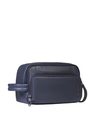 PIQUADRO CRONUS Kosmetikkoffer aus Leder Blau - Beauty-Case - 2