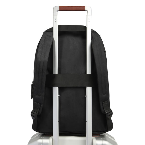 BUSINESS CASUAL Faltbarer Stoffrucksack Schwarz - PC-Rucks&auml;cke