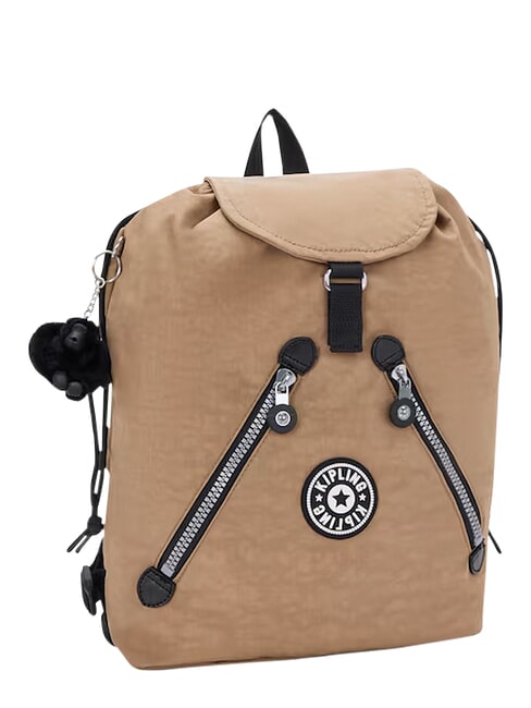 NEW FUNDAMENTAL L Rucksack aus Stoff fr&uuml;hes Br&auml;unungserbe - Rucks&auml;cke f&uuml;r Schule &amp; Freizeit