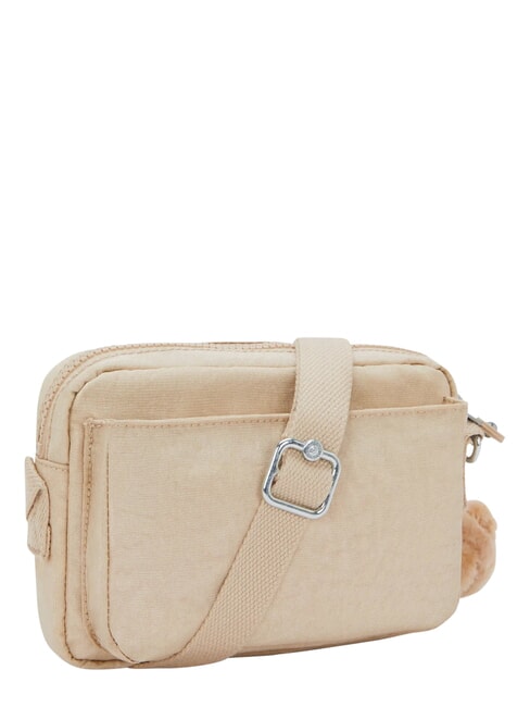ABANU S Schultertasche glitzerndes Beige - Damentaschen