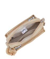 KIPLING ABANU S Schultertasche glitzerndes Beige - Damentaschen - 5