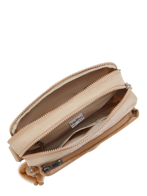 ABANU M Schultertasche glitzerndes Beige - Damentaschen