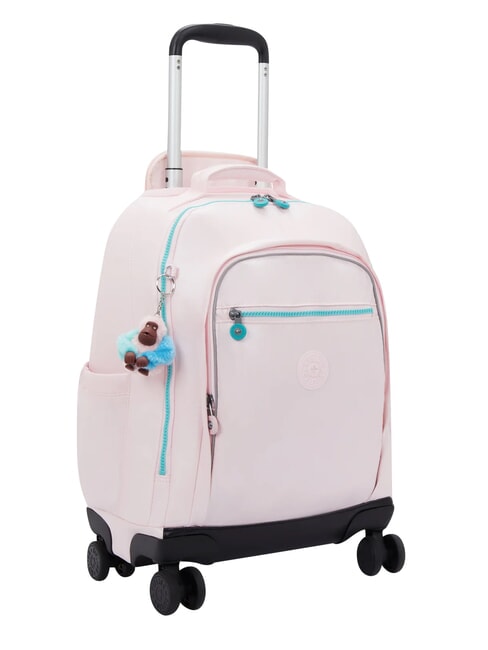 NEW ZEA Trolley-Rucksack mit Trolley Meeresrosa-Metallic - Rucks&auml;cke mit Trolleyfunktion