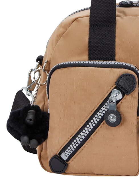 DEFEA Schultertasche mit Schultergurt fr&uuml;hes Br&auml;unungserbe - Damentaschen