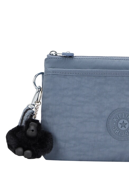 RIRI S Flache Minitasche blauer Stein - Damentaschen