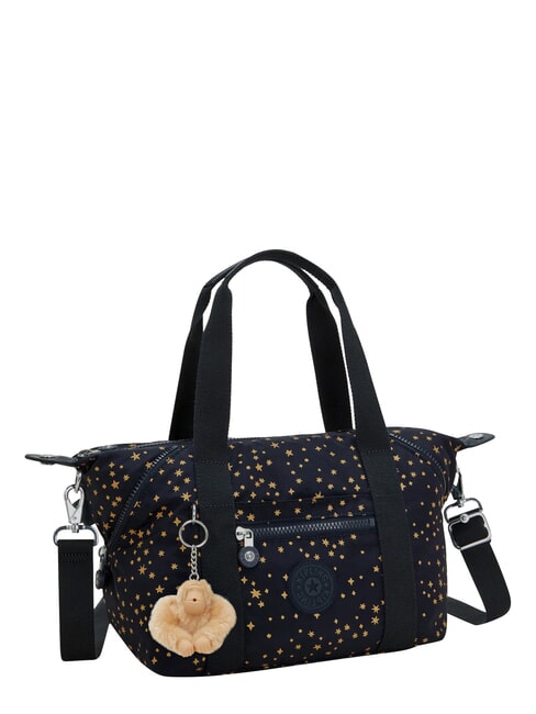 ART MINI PRINT Kleine Handtasche Dunkelblau - Damentaschen