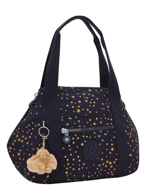 ART MINI PRINT Kleine Handtasche Dunkelblau - Damentaschen