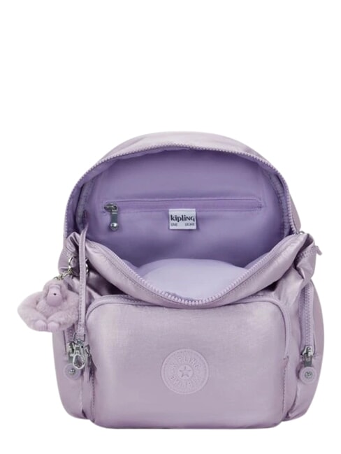CITY ZIP Rucksack mit Klappe Hellviolett - Damentaschen