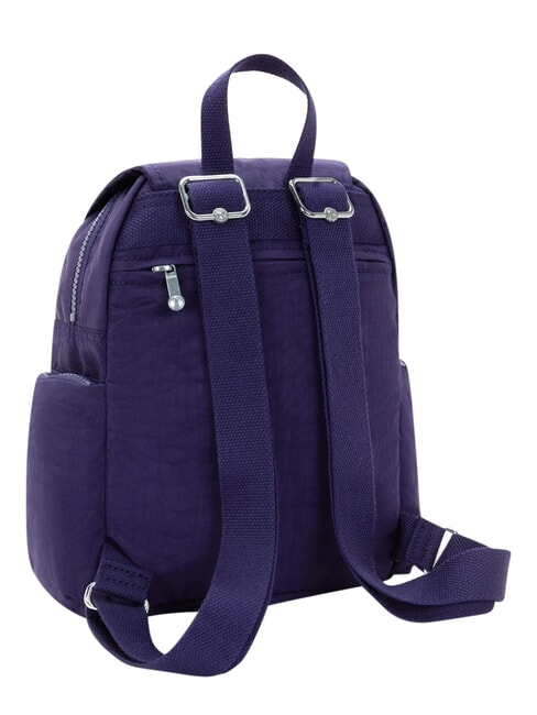 CITY ZIP MINI Kleiner Rucksack mit Klappe Dunkelblau - Damentaschen