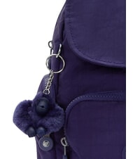 KIPLING CITY ZIP MINI Kleiner Rucksack mit Klappe Dunkelblau - Damentaschen - 5