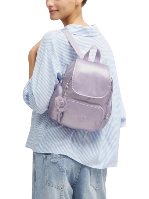 CITY ZIP MINI Kleiner Rucksack Hellviolett - Damentaschen