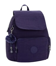 KIPLING CITY ZIP S Rucksack mit Klappe Dunkelblau - Damentaschen - 3