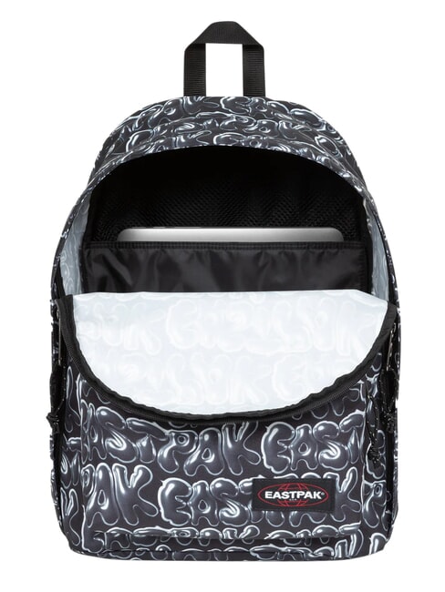 OUT OF OFFICE 13 "Laptop-Rucksack aufgeblasen schwarz - Rucks&auml;cke f&uuml;r Schule &amp; Freizeit