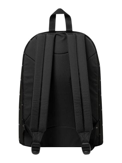 OUT OF OFFICE 13 "Laptop-Rucksack Punkte schwarz silber - Rucks&auml;cke f&uuml;r Schule &amp; Freizeit