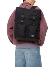EASTPAK ICON TOPLOAD Laptop-Rucksack und Wasserflasche auf Schwarz - Rucks&auml;cke f&uuml;r Schule &amp; Freizeit - 3