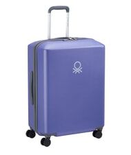 BENETTON UCB HARD Set mit 3 Trolleys: Kabinenwagen + mittelgro&szlig; + gro&szlig; Violett - Trolleyset - 4