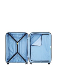 BENETTON By DELSEY UCB HARD Set mit 3 Trolleys: Kabinenwagen + mittelgro&szlig; + gro&szlig; - Trolleyset