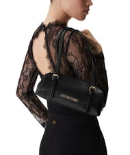 LOVE MOSCHINO SMART DAILY Umh&auml;ngetasche Schwarz - Damentaschen - 2