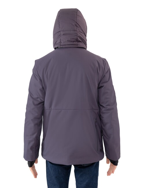 ACTIVE SAPPORO-REC Kapuzenjacke Brombeere - Herrenjacken