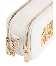 LOVE MOSCHINO LOVELY LOVE Mini-Koffertasche mit Schultergurt Elfenbein - Damentaschen - 6