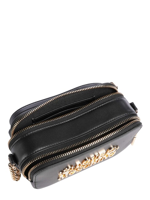 LOVELY LOVE Mini-Koffertasche mit Schultergurt Schwarz - Damentaschen