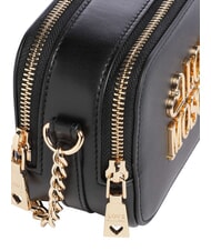LOVE MOSCHINO LOVELY LOVE Mini-Koffertasche mit Schultergurt Schwarz - Damentaschen - 6