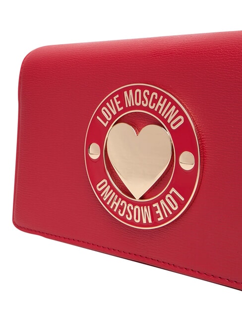 SMART DAILY Clutch mit Metall-Schultergurt ROT - Damentaschen