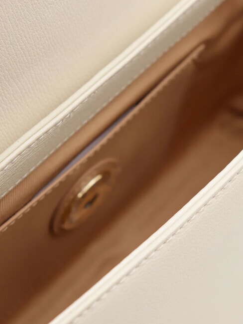 CUPID Mini-Handtasche mit Schulterriemen Elfenbein - Damentaschen