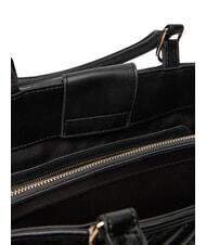 LOVE MOSCHINO QUILTED Handtasche mit Kettenschulterriemen Schwarz - Damentaschen - 6