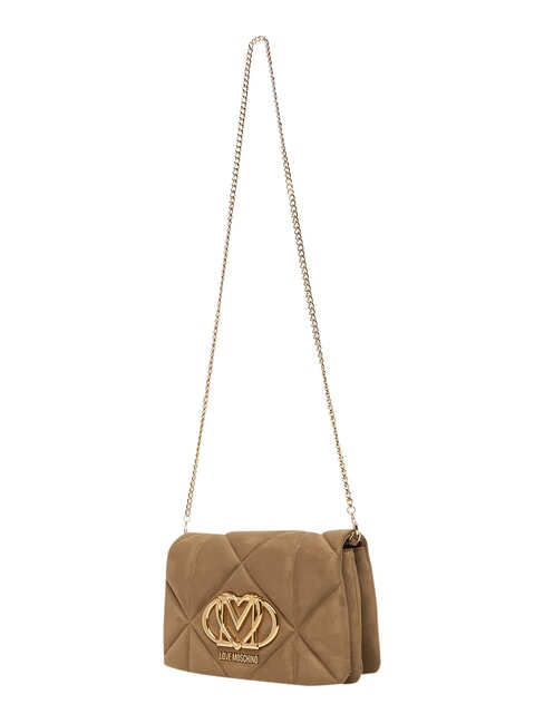 EMBOSSED Schultertasche, doppelt tragbar Sand - Damentaschen